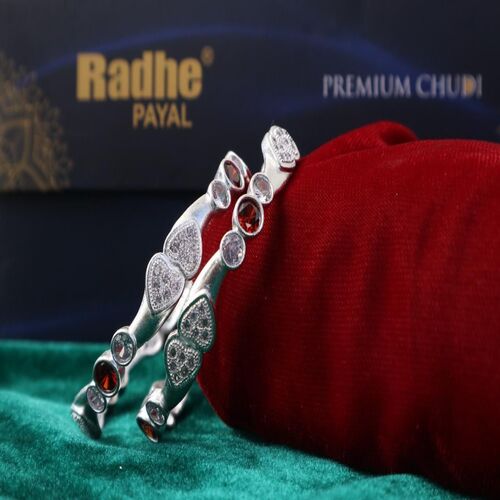 Premium Silver Plated Bangles for Women & Girls