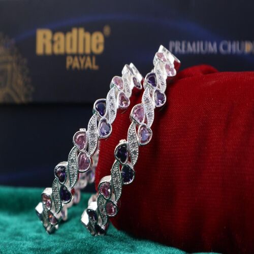 Premium Silver Plated Bangles for Women & Girls