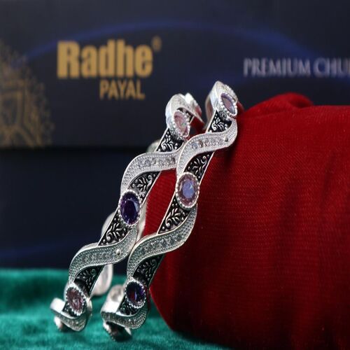Premium Silver Plated Bangles for Women & Girls