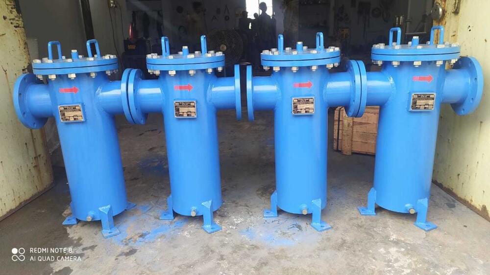 Simplex Filter - Ms Material, Industrial Usage, Blue Color | Brand New Design