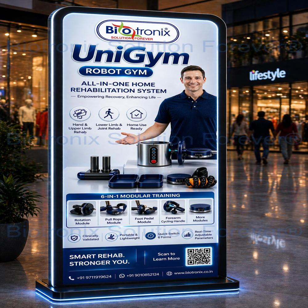UniGym Rehab Robot Gym for Paralysis and Stroke Recovery