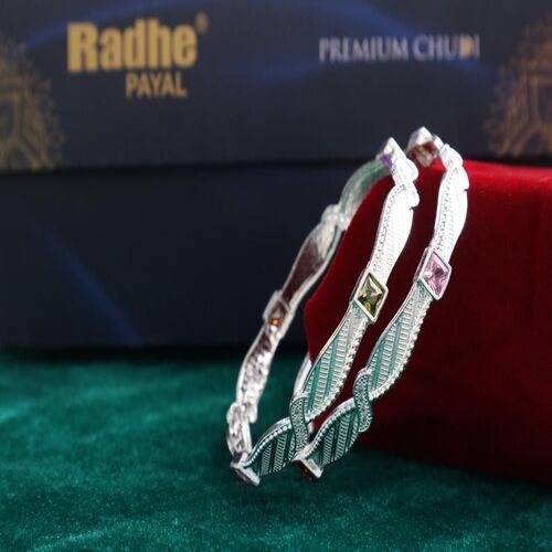 Premium Silver Plated Bangles for Women & Girls