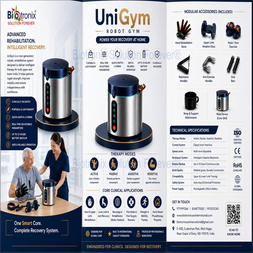 UniGym Portable Physical Rehabilitation System for Patients