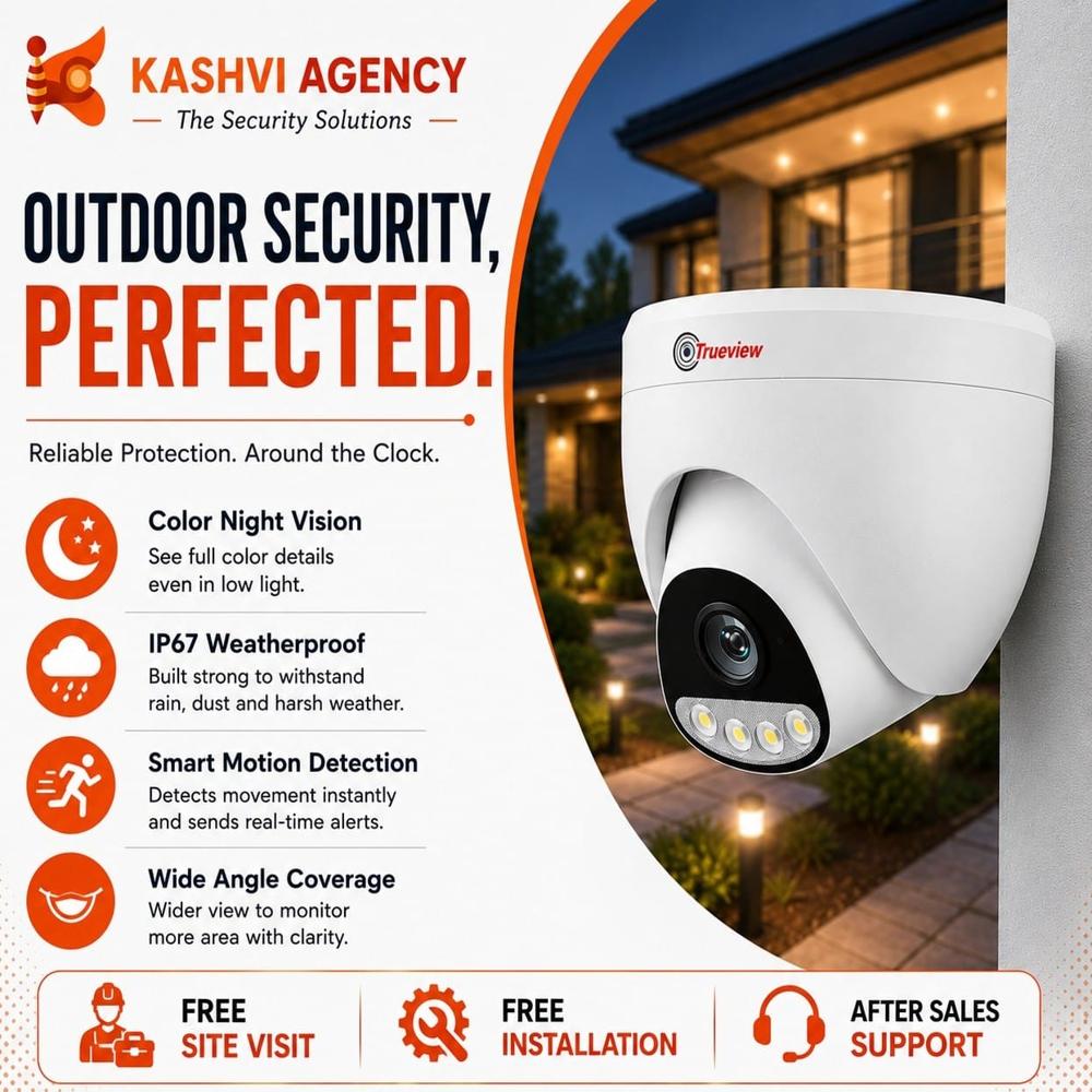 Trueview 3Mp 4G Security Camera - Camera Pixels: 3 Mp