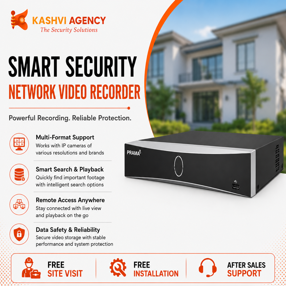 Prama Pt-nras2a08-k1 Is An 8 Channel 4k Network Video Recorder