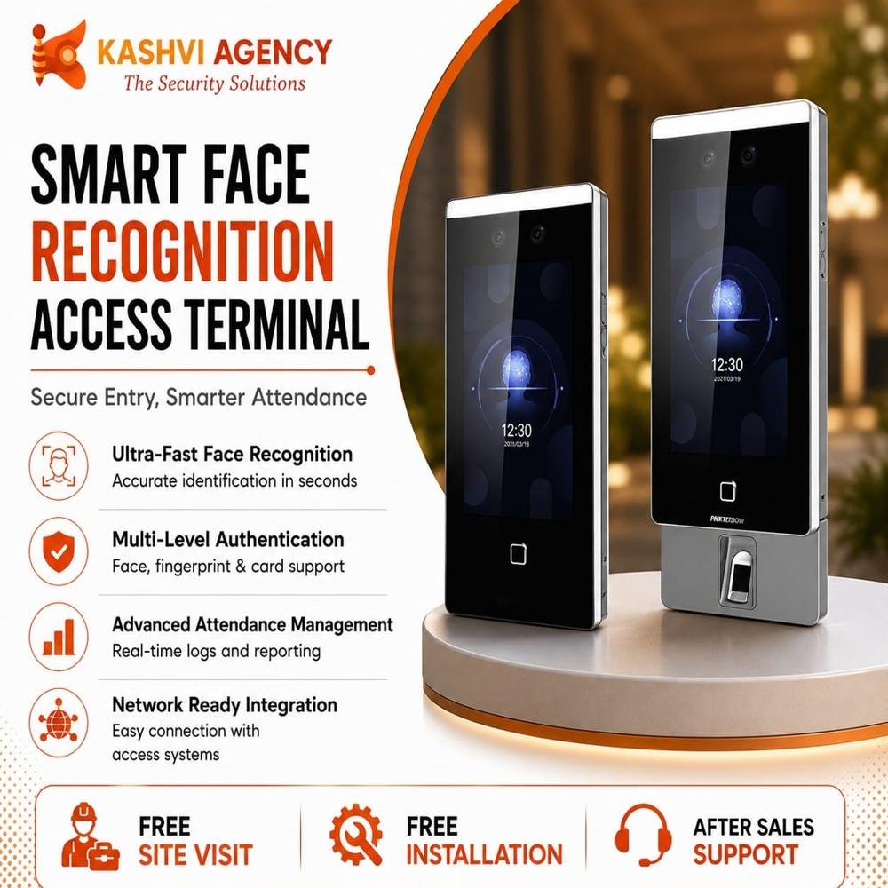 Facial Recognition Door Access System - Battery Backup: Inbuilt Years