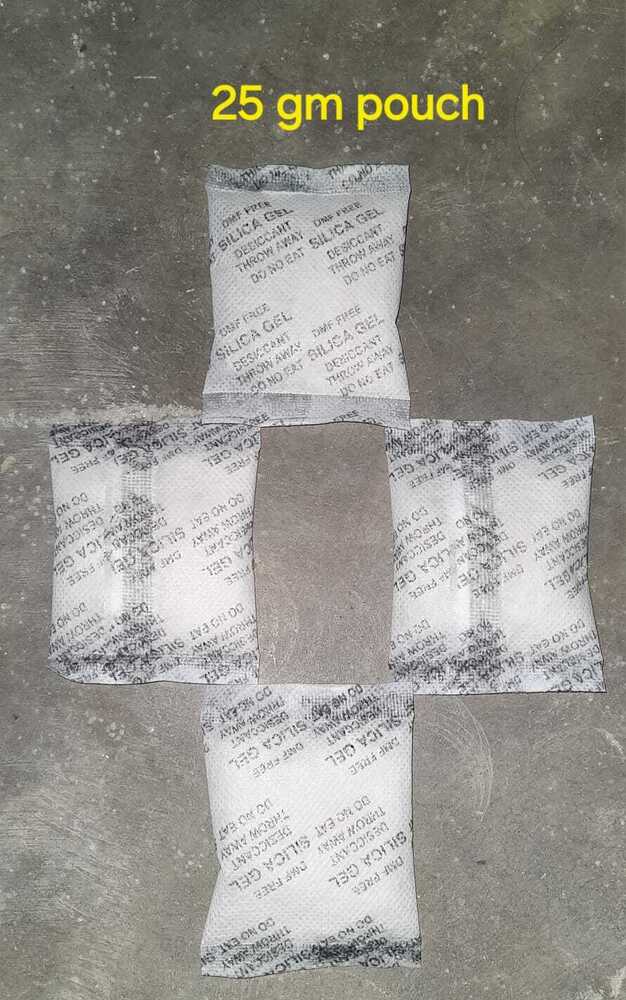 25gm Silica Gel Desiccant Pouch