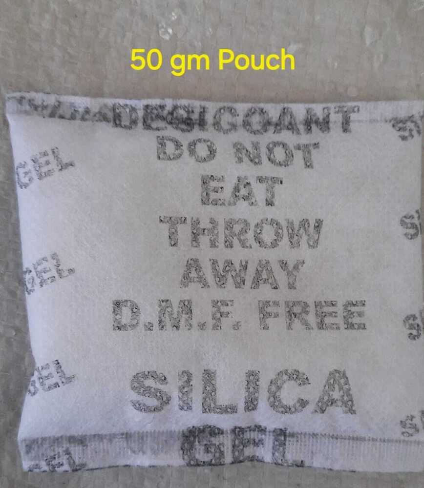 50gm Silica Gel Desiccant Pouch