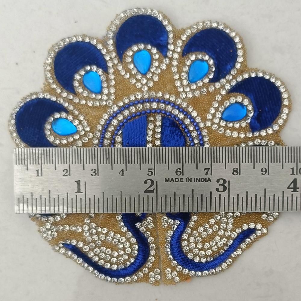Velvet Poshak for Thakorji - Size 1 (4 inch)