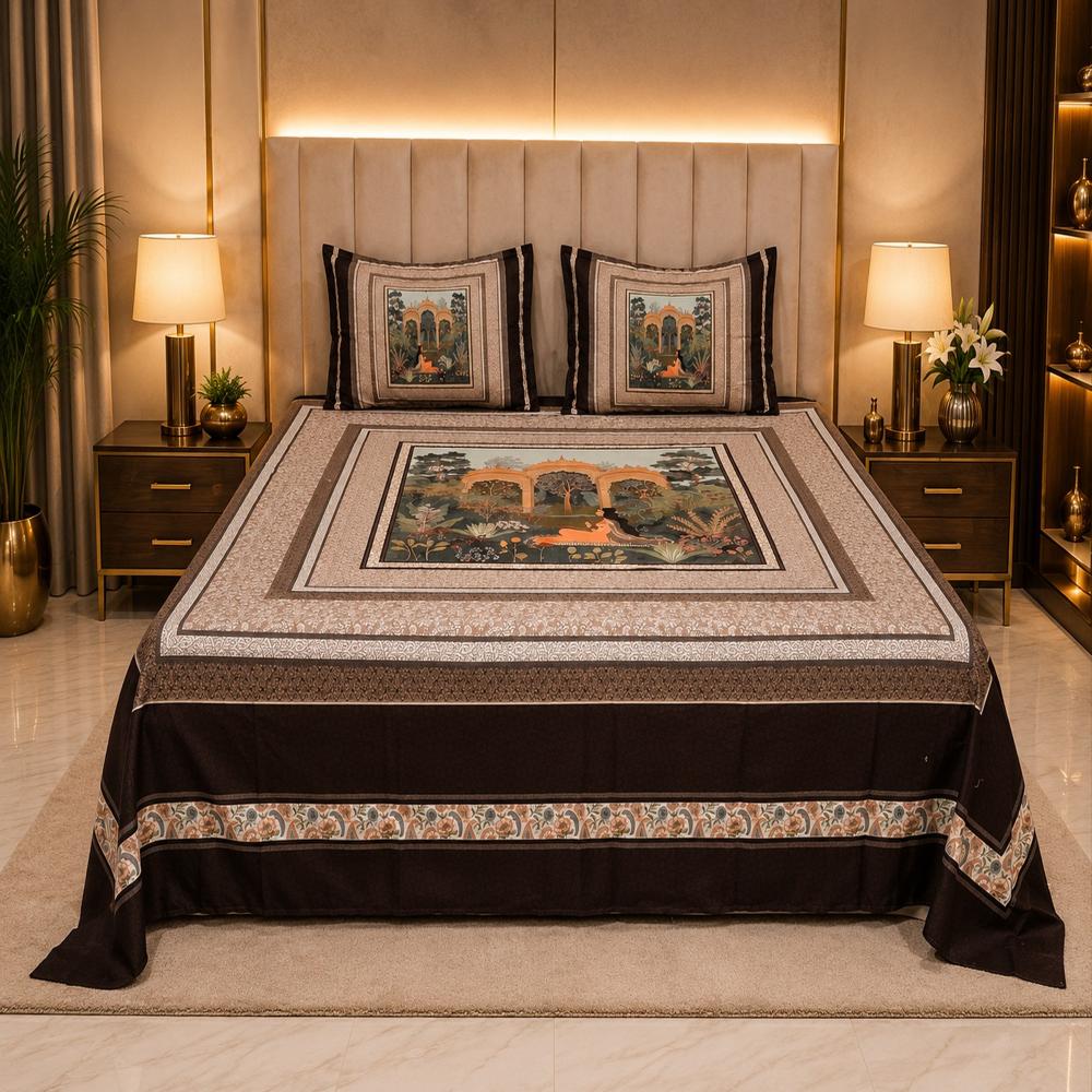 Rajwada Digital Bedsheet