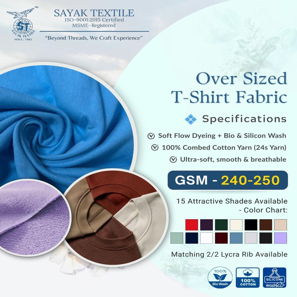 Oversized Tshirt Fabric