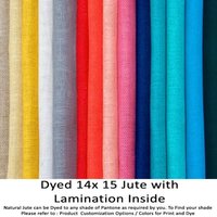 Colored Jute Fabric - Application: Widely Used For Bags
