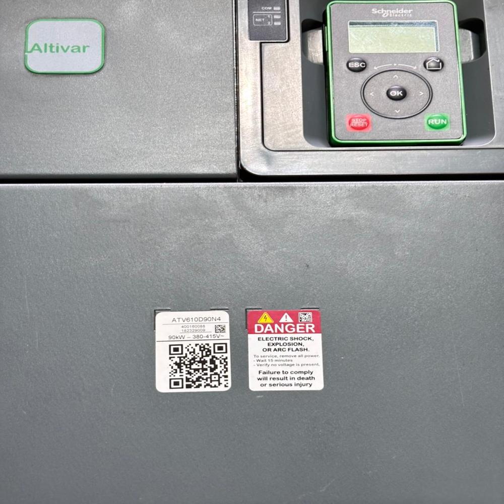 SCHNEIDER ATV610D90N4 90KW/125HP AC DRIVES