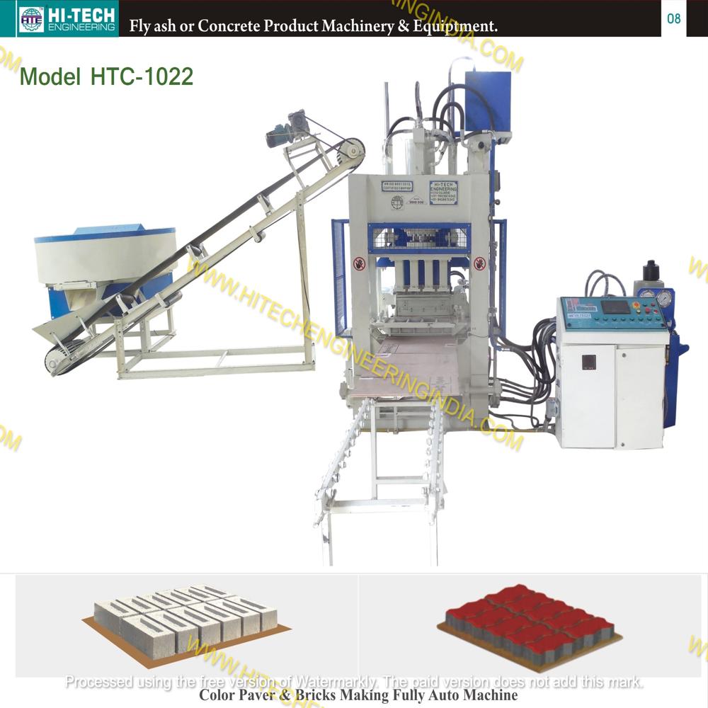 Hydraulic Paver Block Making Machine