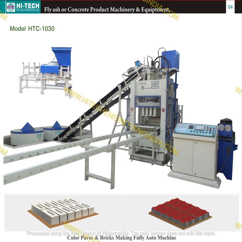 High Pressure Paver Block Machine
