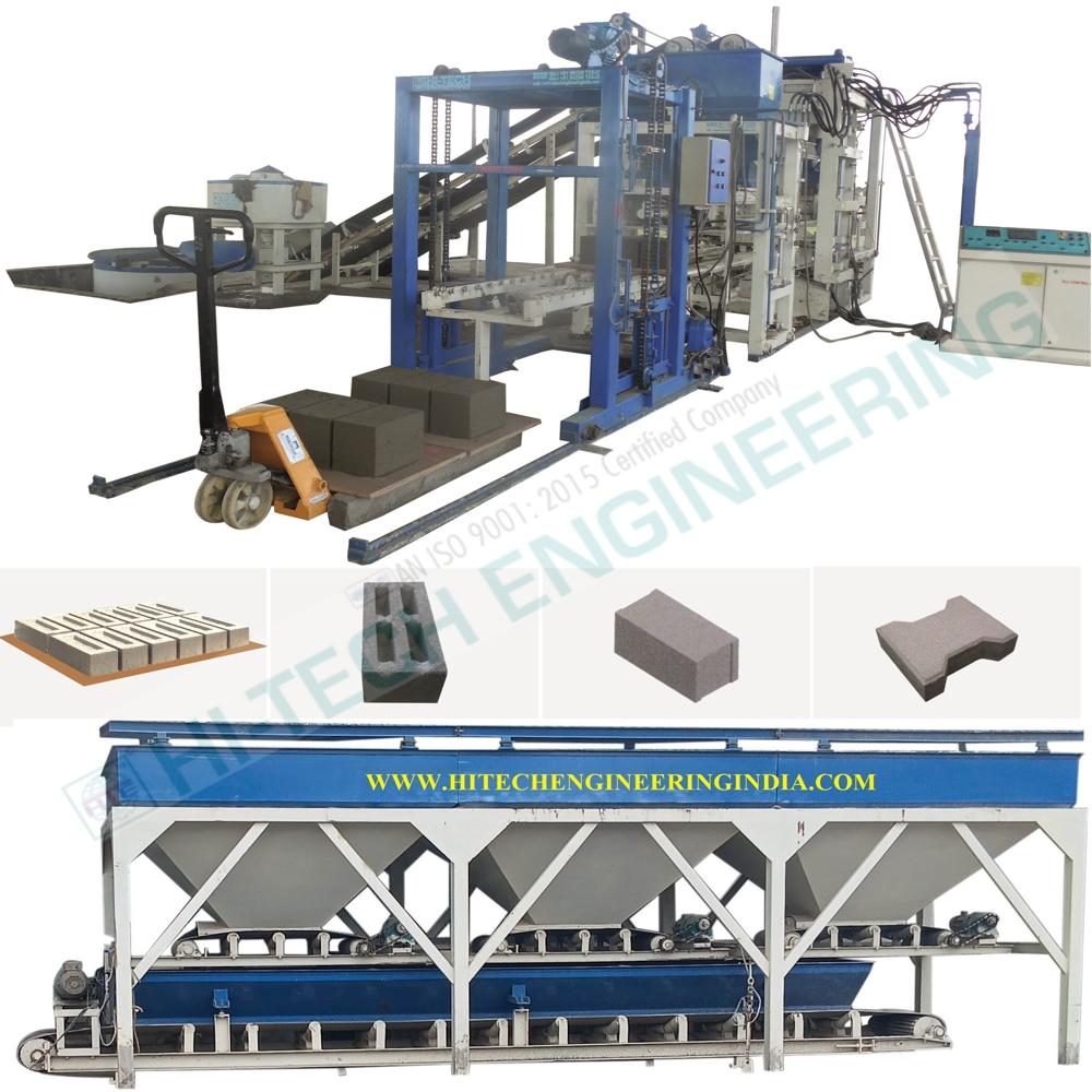 Vibro Press Concrete Block Making Machine