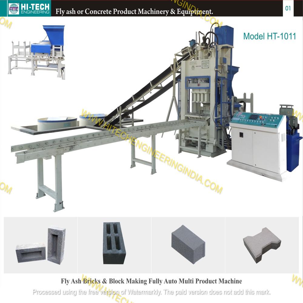 Solid Block Making Machine