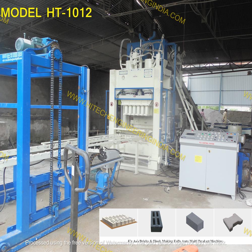 Automatic Concrete Block Machine - Capacity: 48 Pcs/min