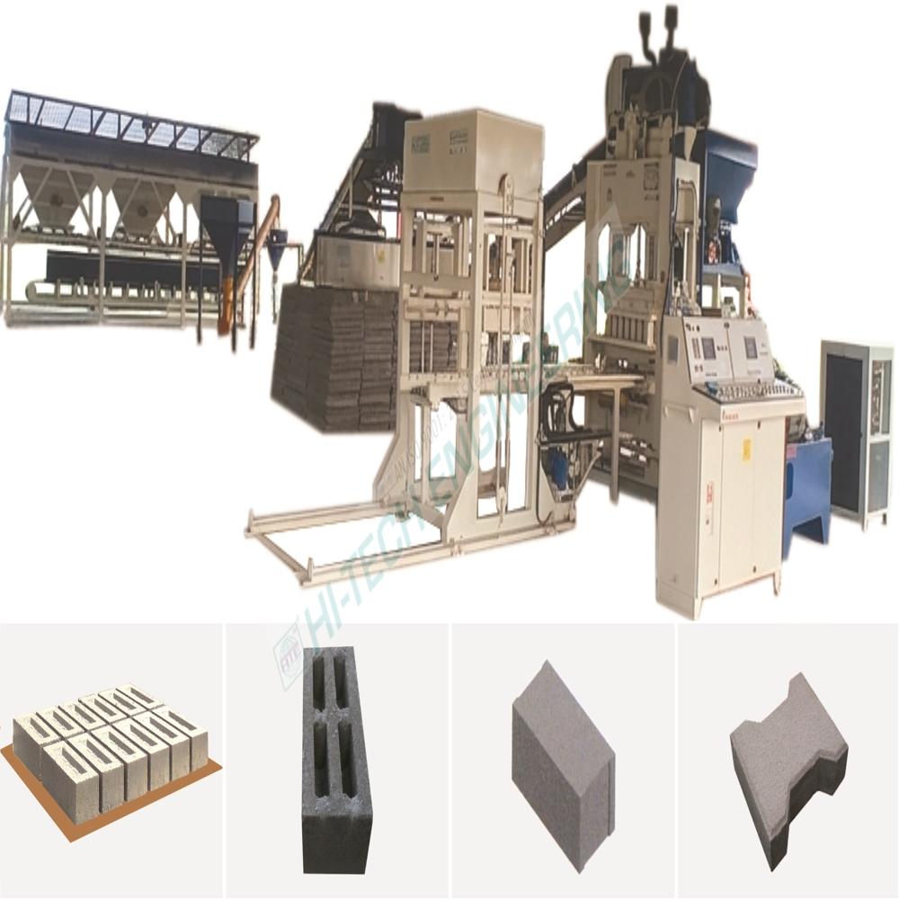 Automatic Concrete Block Machine - Capacity: 48 Pcs/min