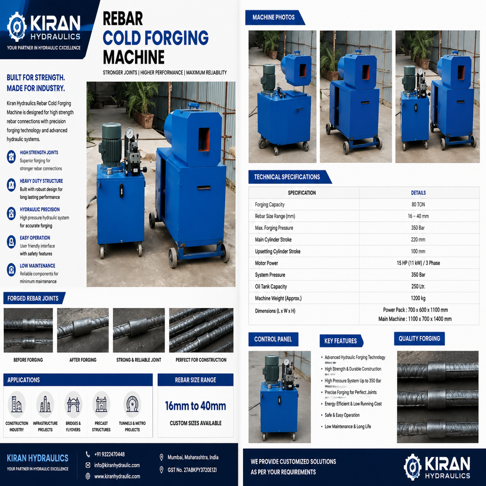 cold rebar forging machine 