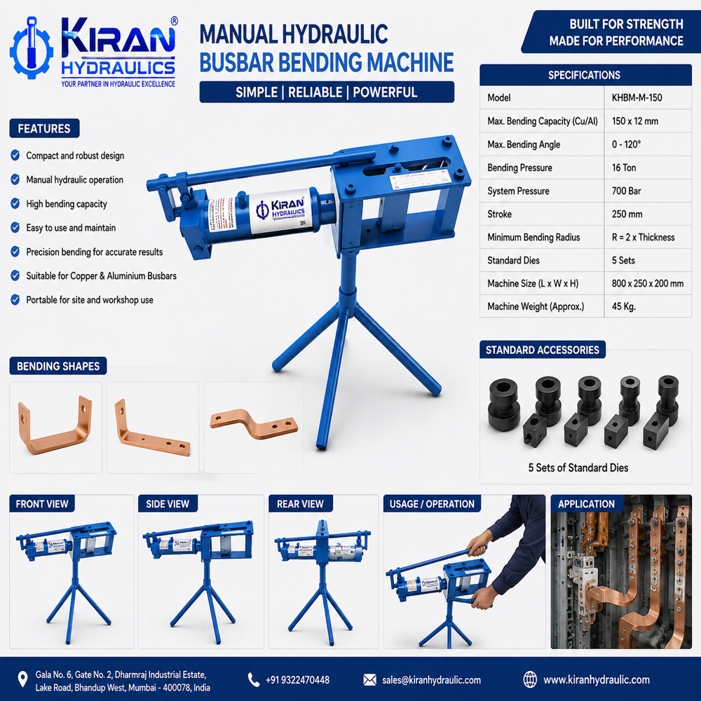 Hydraulic Busbar Machine