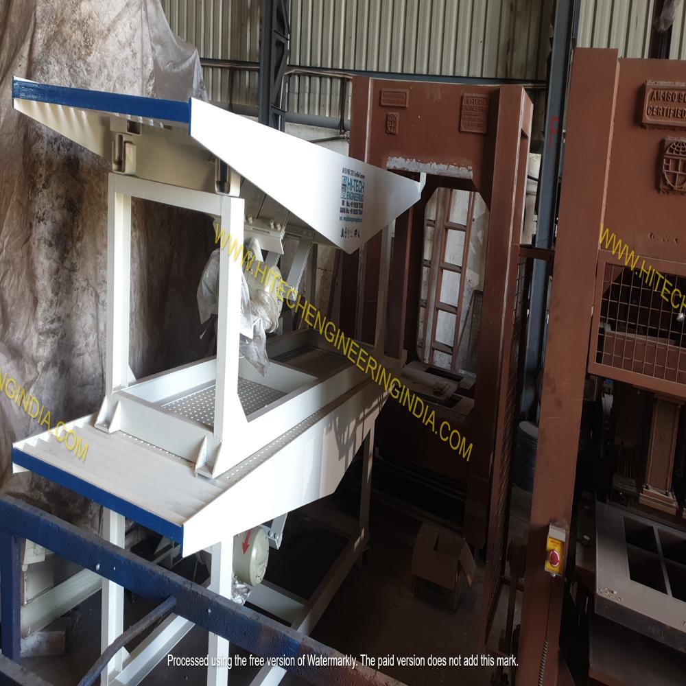 Vibrator Table Plant For Paver Block - Capacity: 4000 Pcs/min