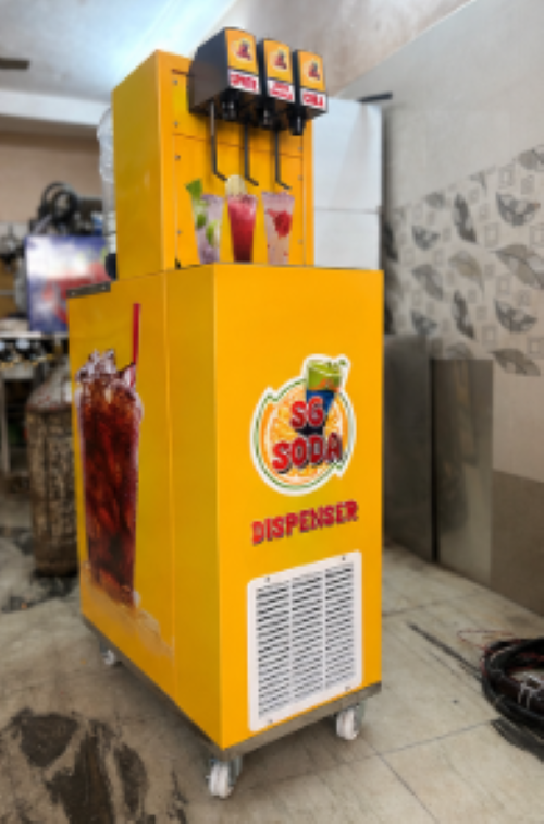 Cold drink vending machine