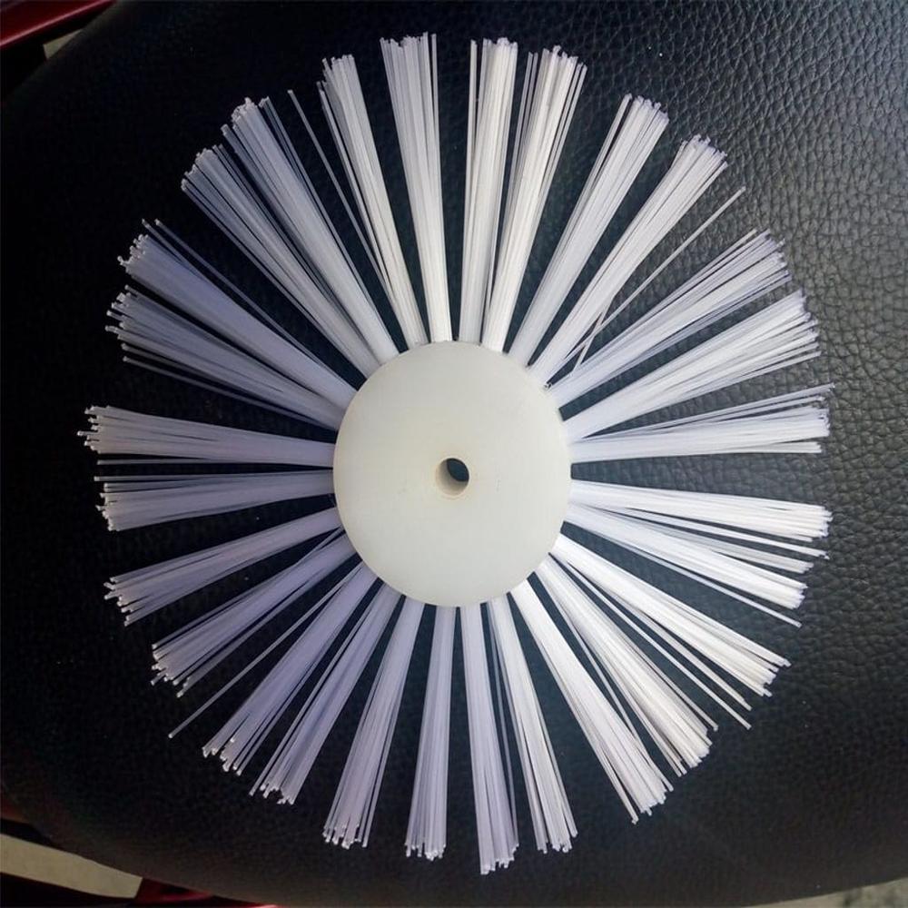 stiff tube or pipe cleaning brush