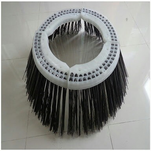 Road Cleaning Brush - Color: Black