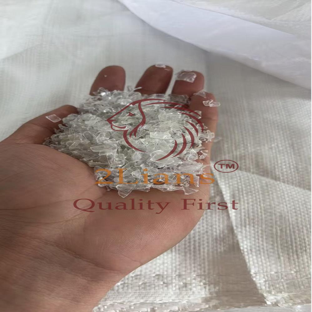 PET bottle bales flakes hotwashed / Natural