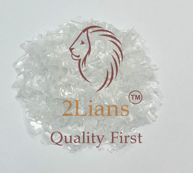 PET bottle bales flakes hotwashed / Natural