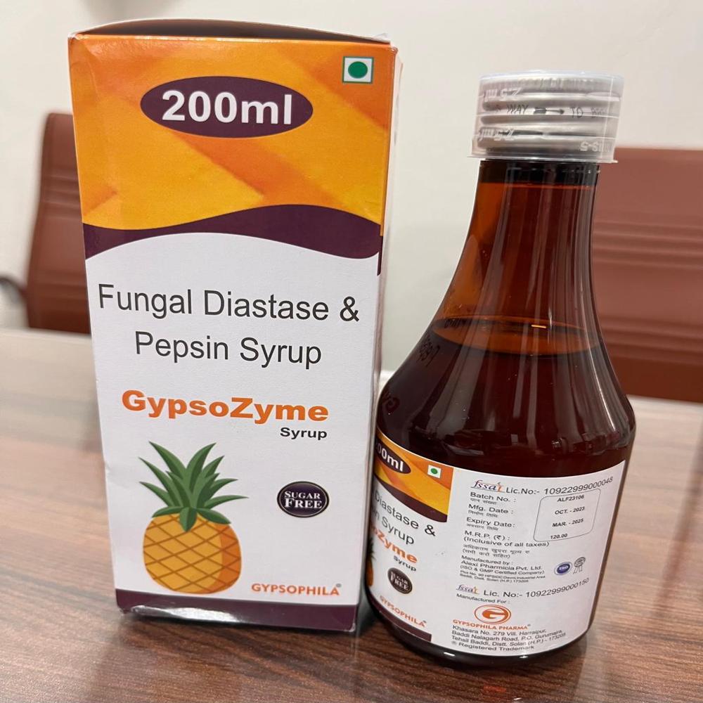 Fungal Diastase &pepsin Syrup - Drug Type: Health Supplements