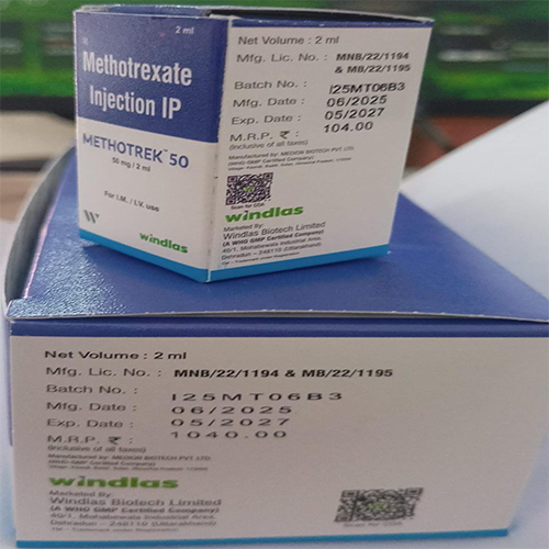 Methotrexate Injection IP Methotrek 50