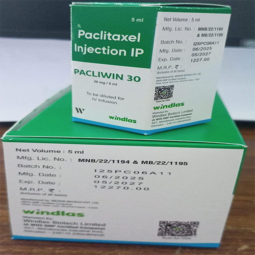 Paclitaxel Injection IP Pacliwin 30
