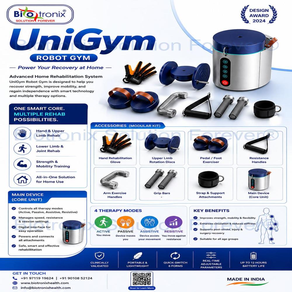 UniGym Robot Gym Equipment for Advanced Physical Therapy