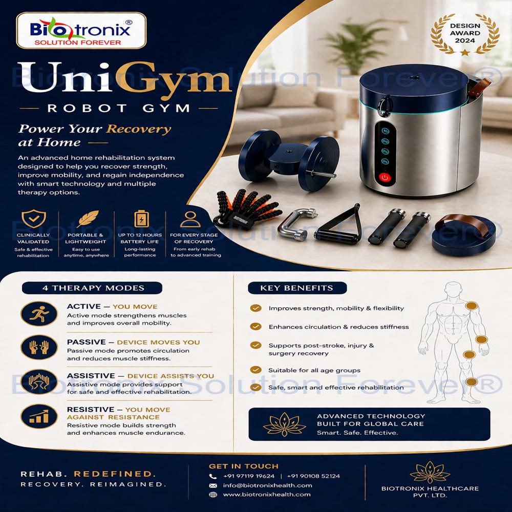 UniGym Smart Robotic Rehabilitation System for Muscle Strengthening