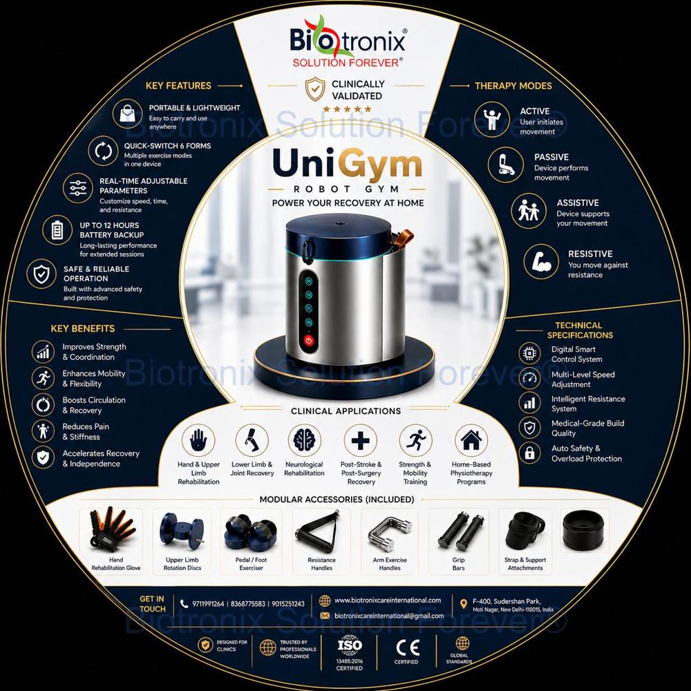 UniGym Smart Robotic Rehabilitation System for Muscle Strengthening