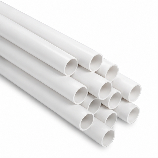 25mm White Light Duty Conduit Pipes