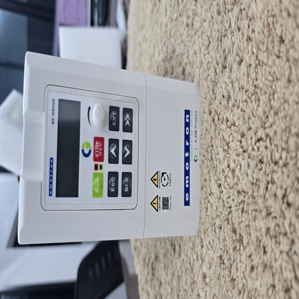 Vss23-4P2-20Cnb - Crompton Vfd - Vss23 - 0.75 Kw / 1Hp 1-Phase 220V - Application: Industrial Machinerry