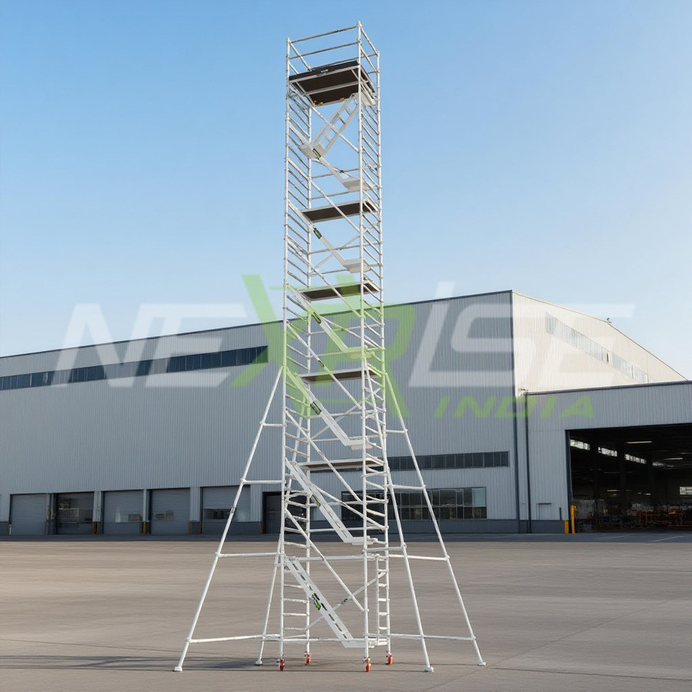 14.2m Aluminium Scaffolding Stairway Version