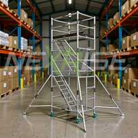 5.2m Aluminium Scaffolding 4r Stairway Version