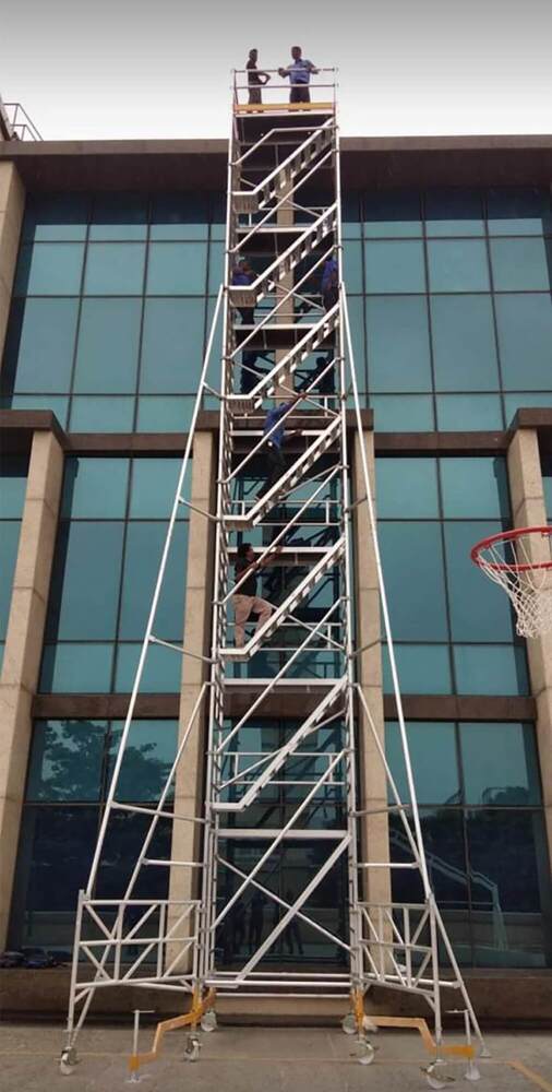 15.2m Aluminium Scaffolding Stairway Version