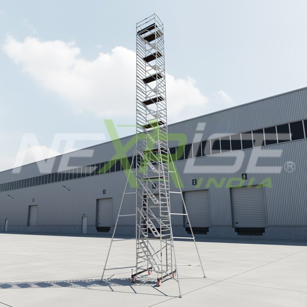 19.2m Aluminium Scaffolding Stairway Version