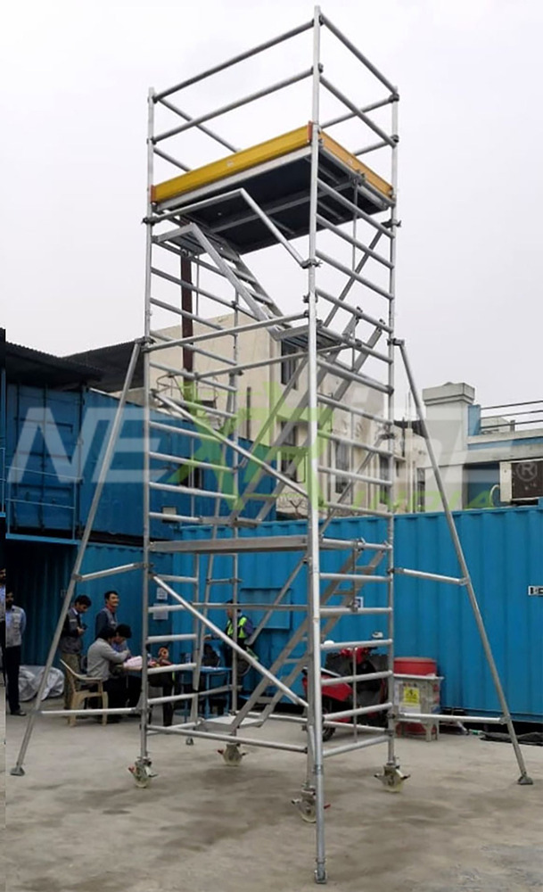 6.2m Aluminium Scaffolding Stairway Version