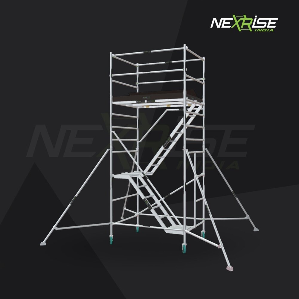 4.2m Aluminium Scaffolding 4R Stairway Version