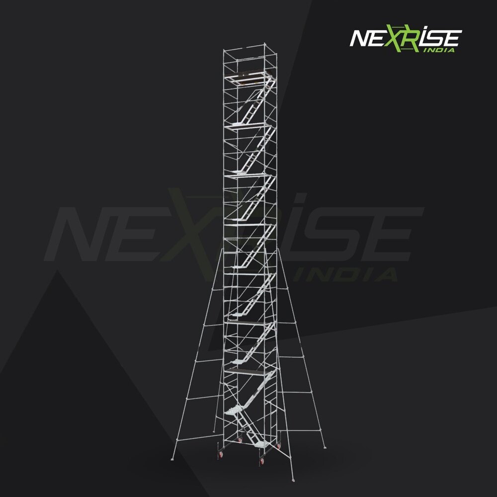 16.2m Aluminium Scaffolding 4R Stairway Version