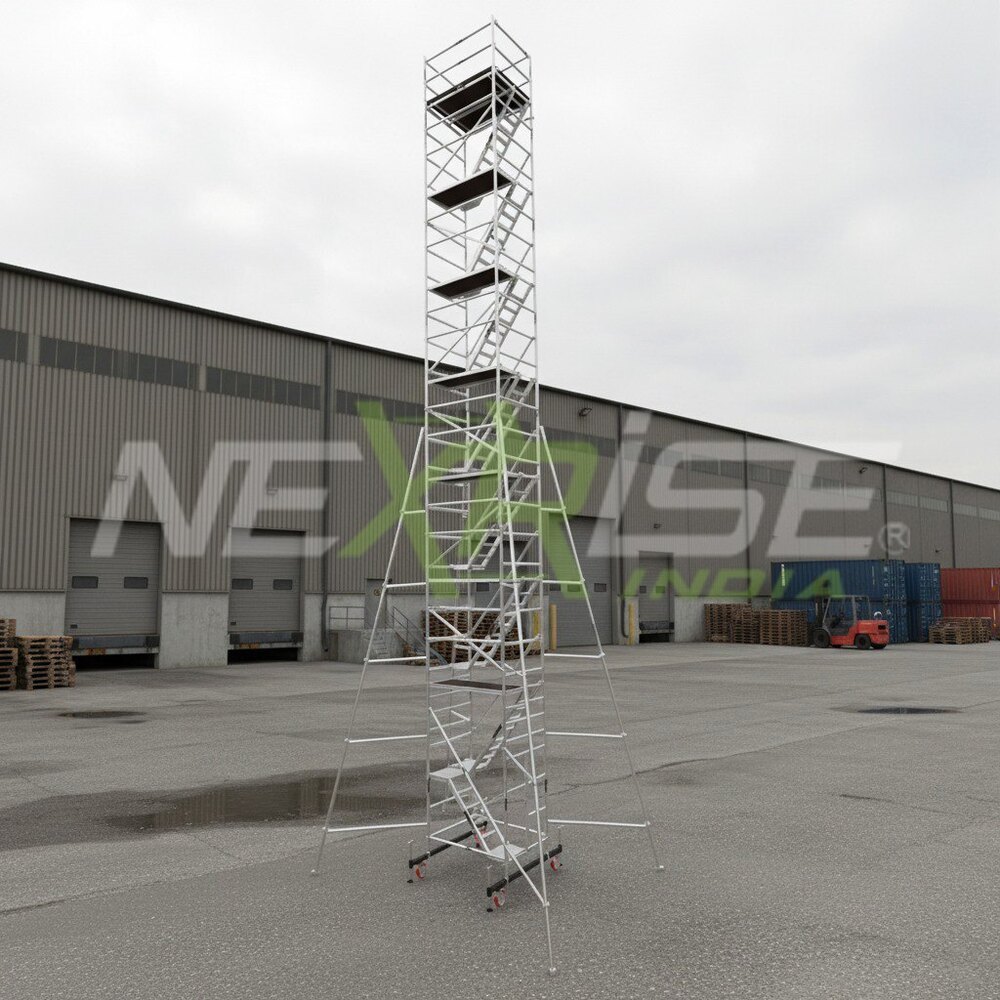 16.2m Aluminium Scaffolding 4R Stairway Version
