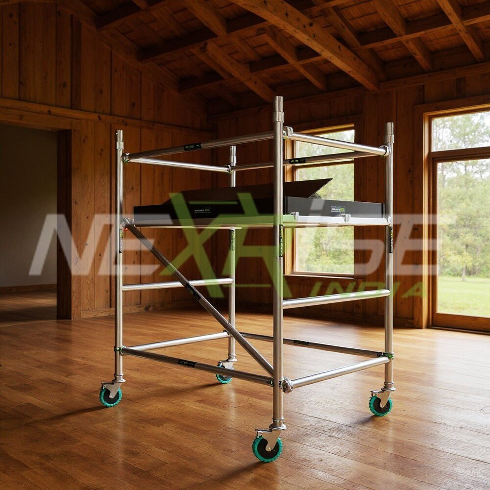 2.2m Aluminium Scaffolding 4R Stairway Version