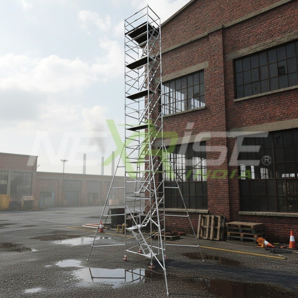 14.2m Scaffolding 4R Stairway Version