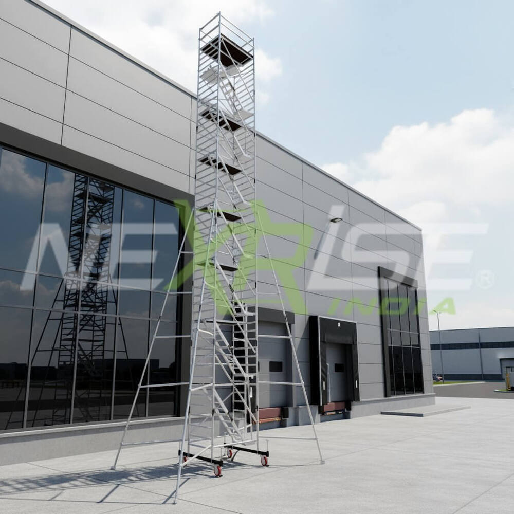 16.2m Aluminium Scaffolding Stairway Version